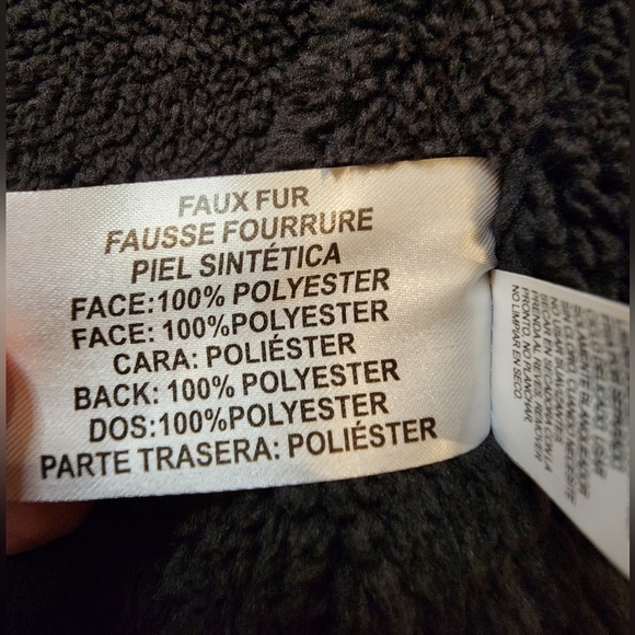 LUCKY Brand Womens Sz L Knee Length Cozy Lined Zip Front Puffer Chocolate NWOT - Picture 8 of 16